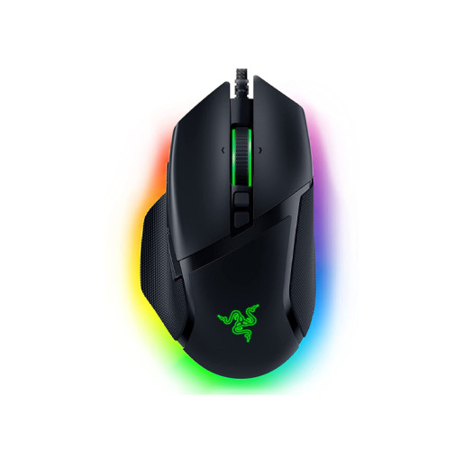 Razer Basilisk V3 Customizable Ergonomic Gaming Mouse: Fastest Gaming Mouse Switch - Chroma RGB Lighting - 26K DPI Optical Sensor - 11 Programmable Buttons - HyperScroll Tilt Wheel - Classic Black